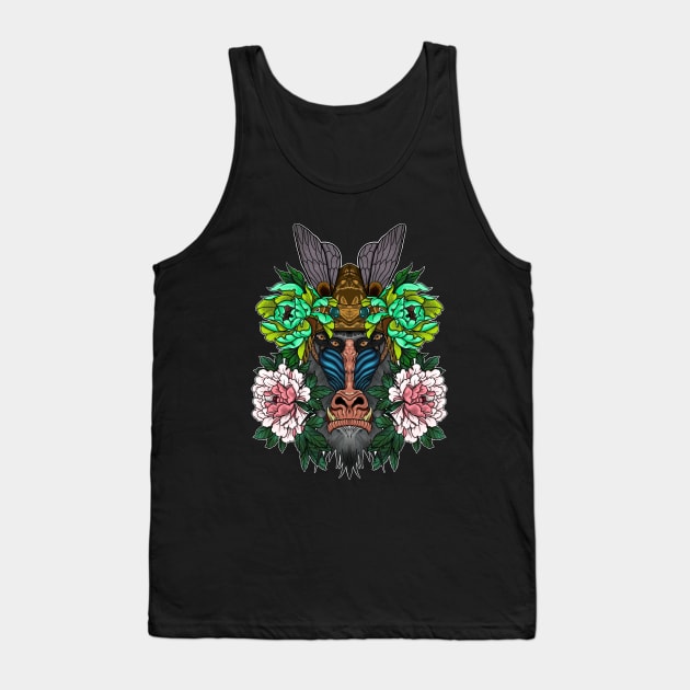 Mandrill Tank Top by SakiSensei